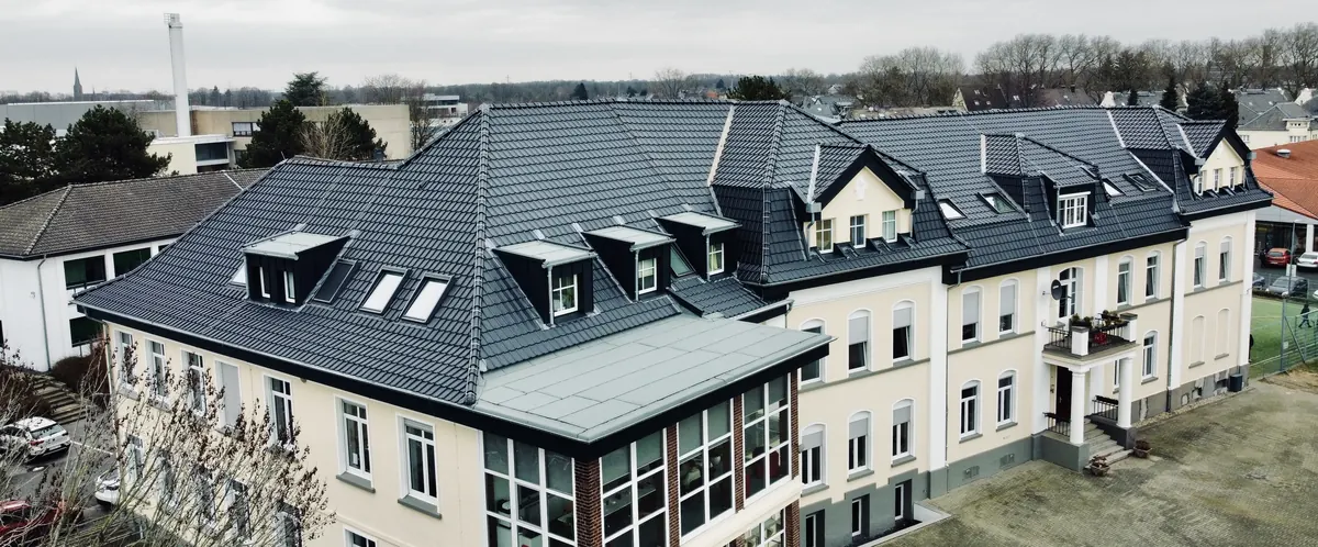 Neu eingedecktes Steildach in Mönchengladbach